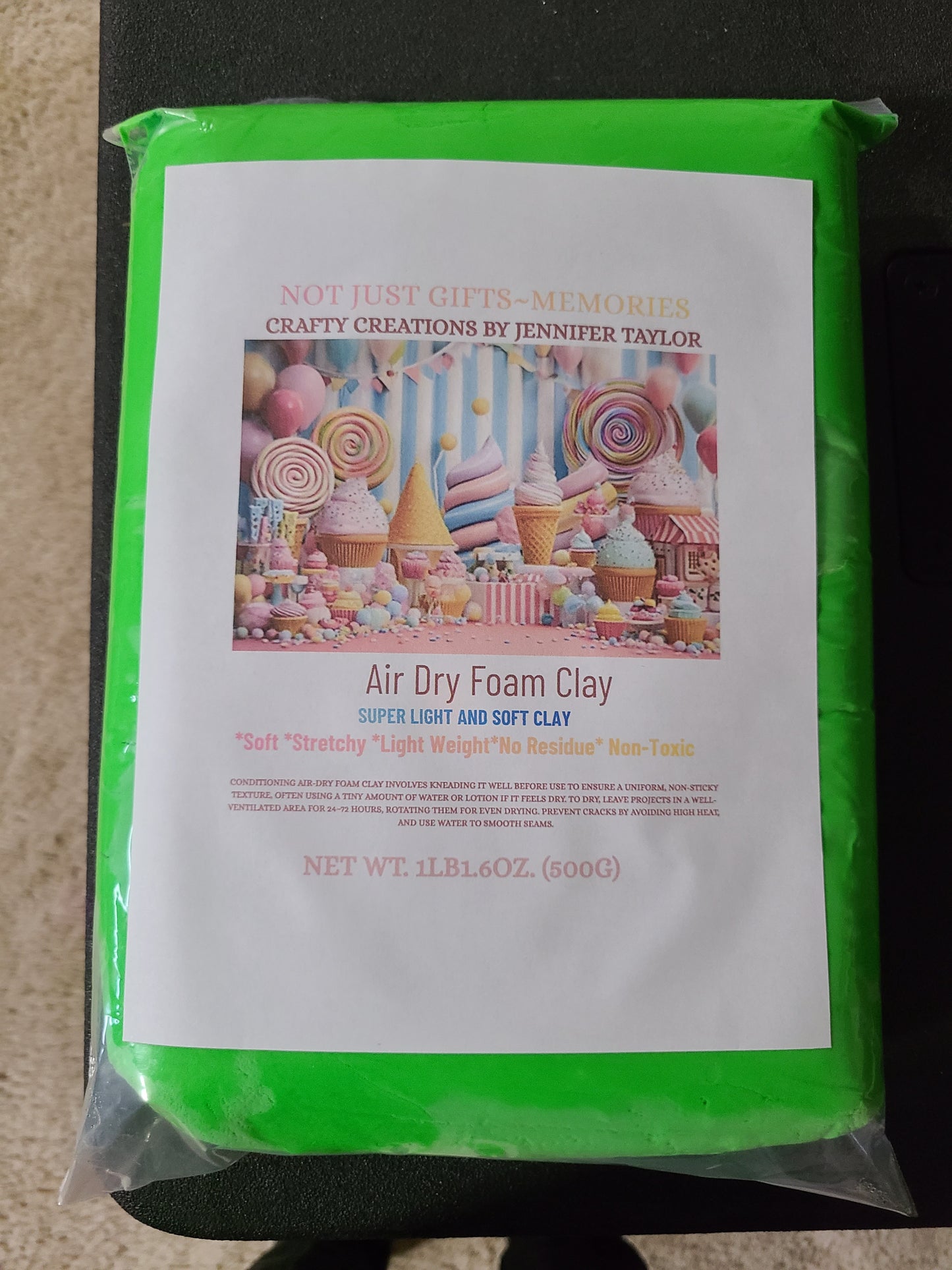 CLEARANCE-Super Light and Soft Air-Dry Foam Clay